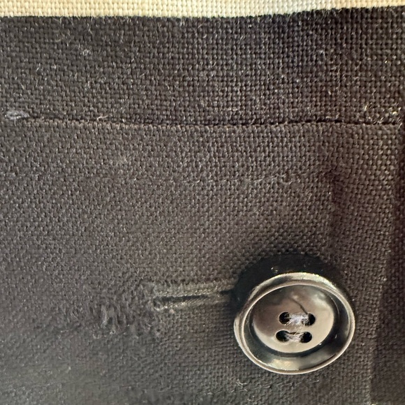 Vintage Christian Dior Black & White Striped Short-Sleeve Jacket - Picture 5 of 5